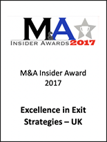 M&A Insider Award 2017